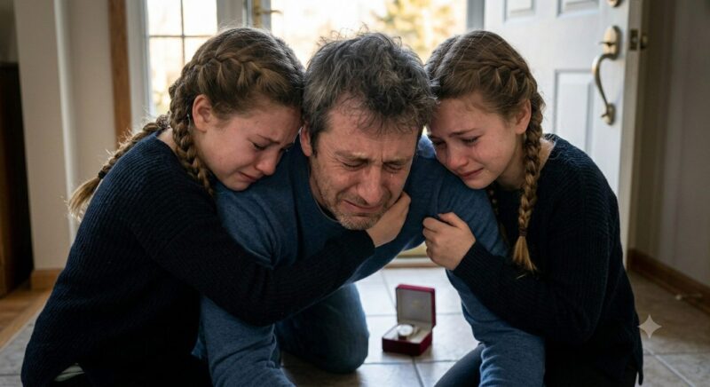 גידלתי לבדי את בנותיי התאומות, שנזקקו לכיסא גלגלים, אחרי שאימן עזבה אותנו כשהיו בנות שש – ביום האב, 12 שנים מאוחר יותר, הן אמרו: „אבא, בבקשה אל תכעס, אבל אנחנו מסתירות ממך משהו כבר שנים.”
